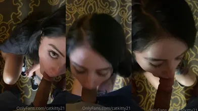 Catkitty21 Takes Quick Bj While Tying Shoes