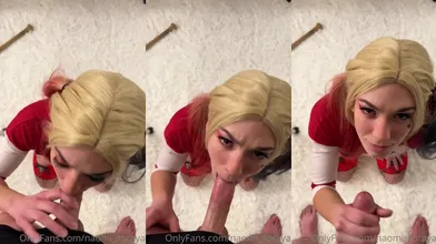 Cosplayer Naomi Soraya Turns Harley Quinn Into A Bj Slut