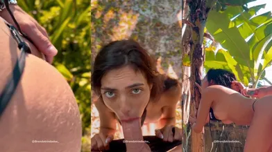 Brenda Trindade Gets Fucked Outdoors