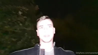 Sara Retali Has Sex At Night On The Street