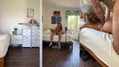 Camila Elle Dances For Her Boyfriend Until She Sits On His Cock