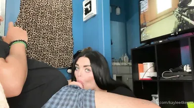 Juicy Jasmyn Pleases Her Man With A Blowjob