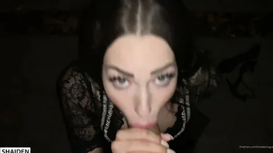 Shaiden Rogue Giving A Blowjob With Eye Contact
