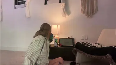 Gabbie Carter Spins The Wheel For Solo Fun