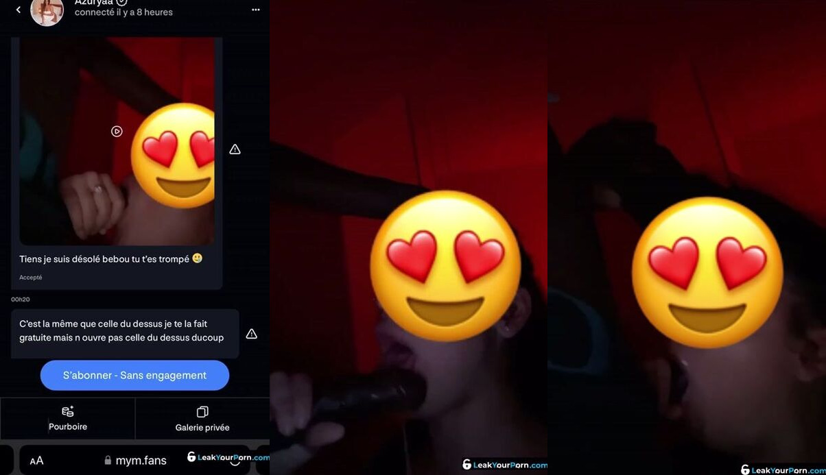 Azuryaa Sextape 厚厚的 Beurette 很烂 BBC 色情视频泄露