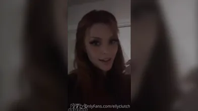 Elly Clutch Swallows Cum After Sucking