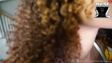 Hannah Marie Corrida Facial Después Del Sexo En La Silla