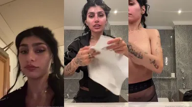 Mia Khalifa’s Intimate Night Routine
