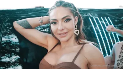 Luiza Marcato and Friends' Lesbian Limo Party