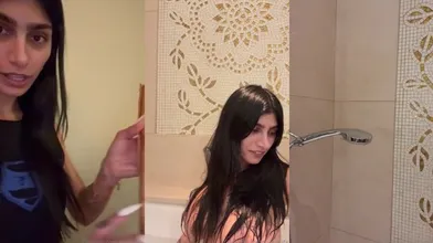 Mia Khalifa Seduces In Her Nighttime Routine
