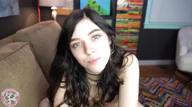 Emmachoice Nails Herself With A Dildo
