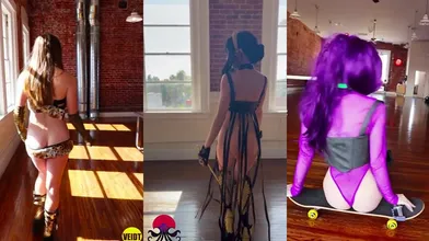 Grace Charis Bares Her Pussy In Her Cosplay