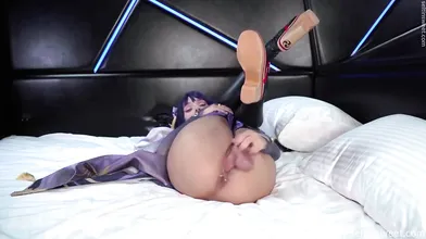 Seltin Sweet Masturbates In Raiden Cosplay