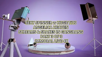 Angelica Heaven Handles Different Cocks