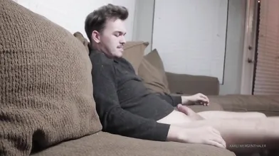Karli Mergenthaler Fucked Hard On All Fours On Couch