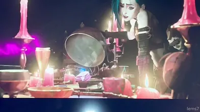Lems7 Gets Pounded In Her Jinx Cosplay