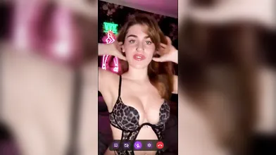 Stripper Carla Vyx Seduces You With Her Lingerie