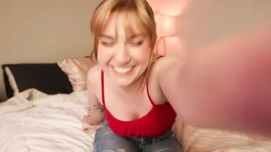 Jaybbgirl Masturbates With A Dildo