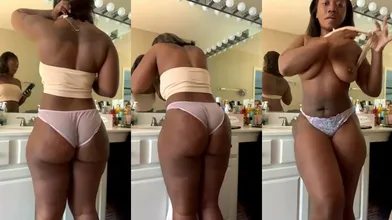 Regankay Shows Off Her Ass And Tits On Stream