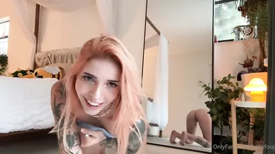 BabyFooji’s JOI While Riding Her Dildo