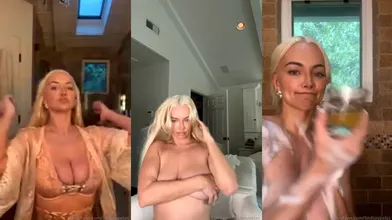 Lindsey Pelas In A Hot Livestream