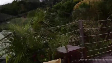 Noémie Dufresne Gets Wrecked By The Pool