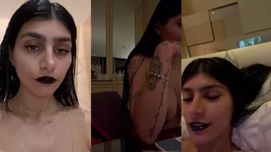 Naked Mia Khalifa Chatting In Livestream