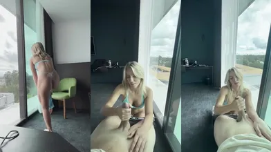 Rebecca McLeod Swallows Cum After Blowjob