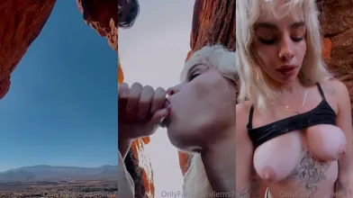 lems7's Outdoor Blowjob Ends In A Facial