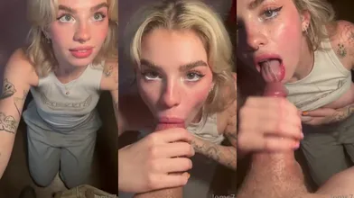 Cutie Lems7 Enjoys Sucking A Thick Cock