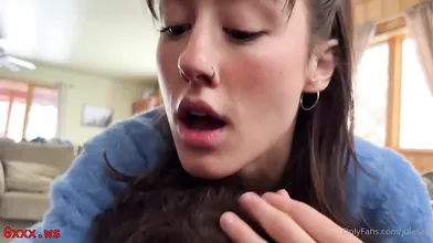 Jules Ari Blows And Rides A Cock