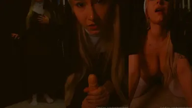 Nun BigTittyGothEgg Blows & Rides A Dildo