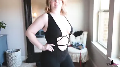 Ellie Renee Models Provocative Outfits