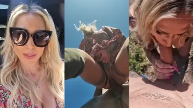 Diamanta Gets Pounded By Her Man Outdoors