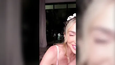 Lyna Perez Teases Fans In Livestream