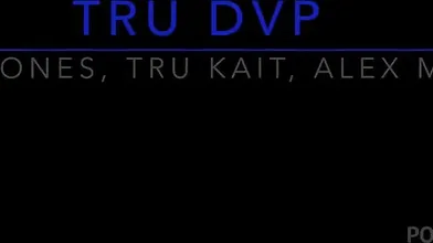 Tru Kait's Pussy Gets Filled With Two Cocks