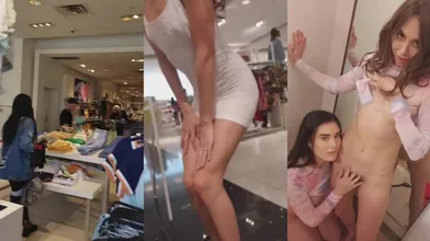 Riley Reid & Lana Rhoades Plays In The Fitting Room