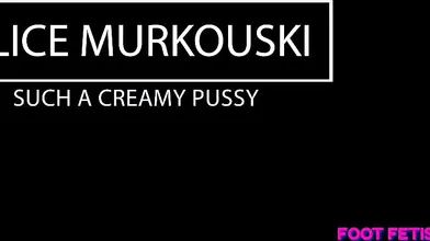 Alice Murkovski Gets Freaky With Her Feet