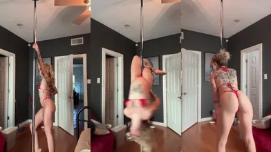 Icarlyreboot Does Pole Dancing In Sexy Way