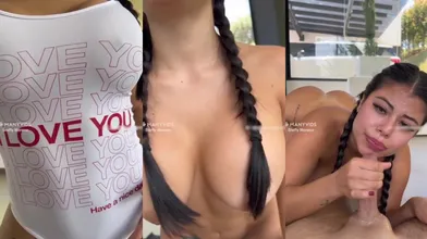 Steffy Moreno Makes A Dick Cum Using Her Mouth