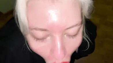 Ponkeywho Giving Her Dildo A Blowjob