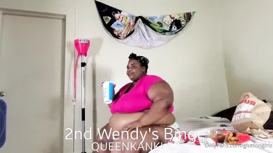 Gluttongirlz Devours Wendy’s Again