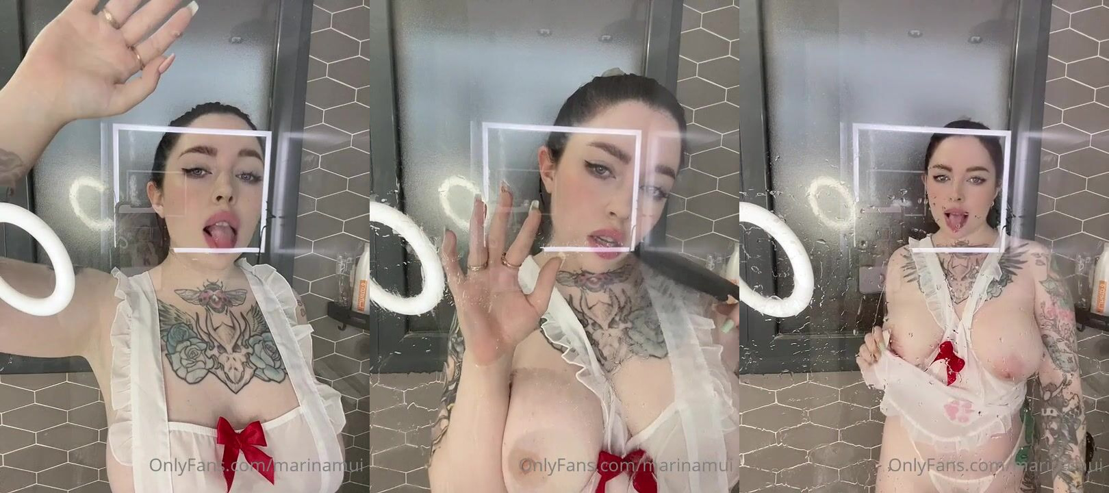 MarinaMui hace alarde de su cuerpo perfecto en la ducha