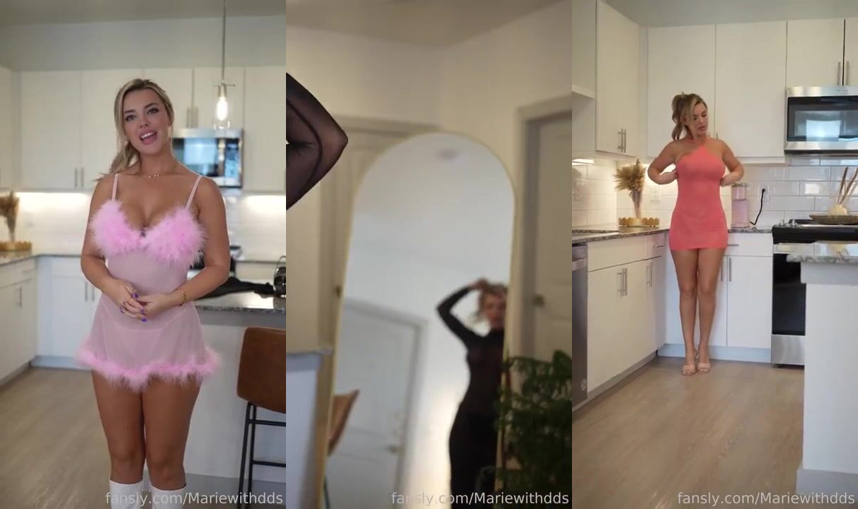 Mariewithdds unzensierter expliziter Anprobe-Haul
