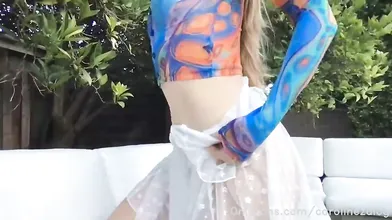 Caroline Zalog Hot Live Stream Video Leaked