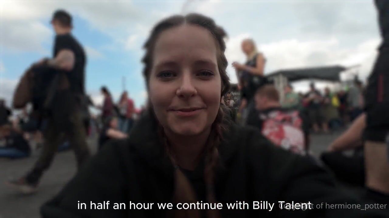 Hermine Potter Rock Am Ring-Video durchgesickert
