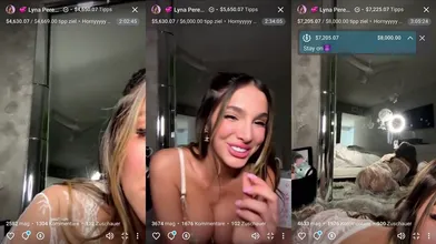 Lyna Perez 5th January Livestream Video Leaked