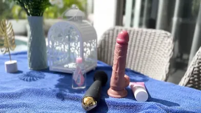 SolaZola Morning Solo Fucking Dildo