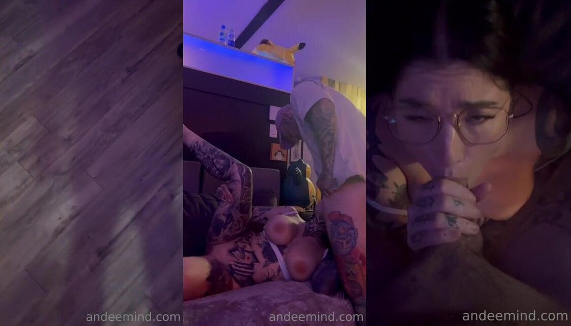Andeemind bekommt nach dem Sex eine Gesichtsbehandlung