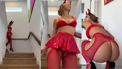 Natalie Roush Naughty Devil Staircase Temptation Teasing Her Thick Booty Onlyfans Leak Video
